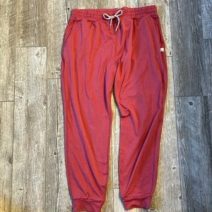 Vuori performance joggers sz XL heathered vintage like new